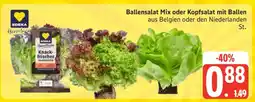 Edeka Ballensalat Mix oder Kopfsalat mit Ballen Angebot