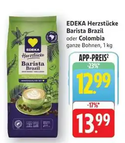 Edeka EDEKA Herzstücke Barista Brazil oder Colombia Angebot