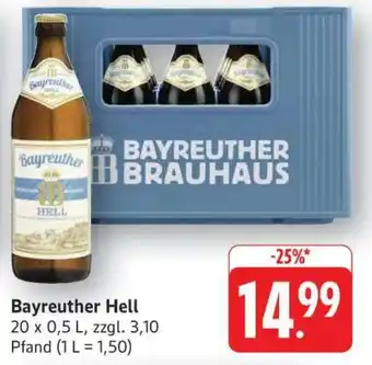 Edeka Bayreuther Hell Angebot