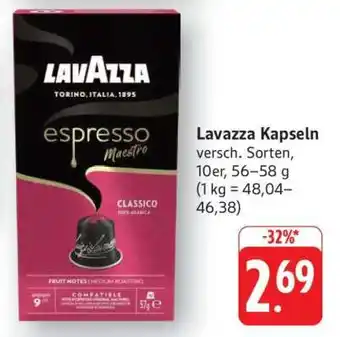 Edeka Lavazza Kapseln Angebot