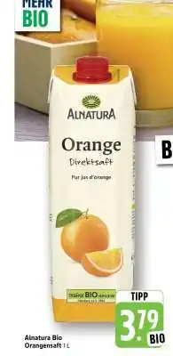Edeka Alnatura Bio Orangensaft 1L Angebot