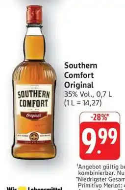 Edeka SOUTHERN COMFORT Original Angebot