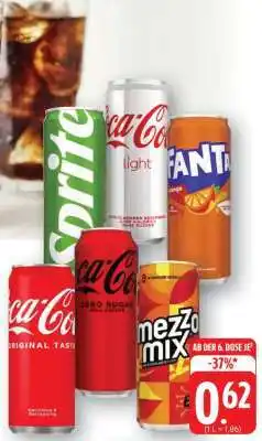 Edeka Coca-Cola/Sprite/Fanta/Mezzo Mix Angebot