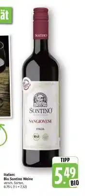 Edeka Bio Sontino Weine Angebot