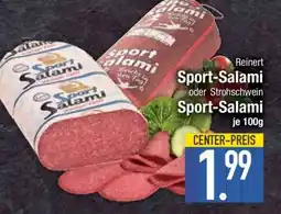 Edeka Reinert Sport-Salami oder Strohschwein Sport-Salami Angebot