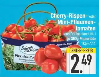 Edeka Cherry-Rispen- oder Mini-Pflaumen-Tomaten Angebot