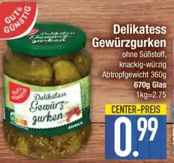 Edeka Delikatess Gewürzgurken Angebot