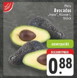 Edeka Avocados 'Hass', Klasse I Angebot