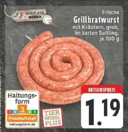 Edeka Frische Grillbratwurst Angebot