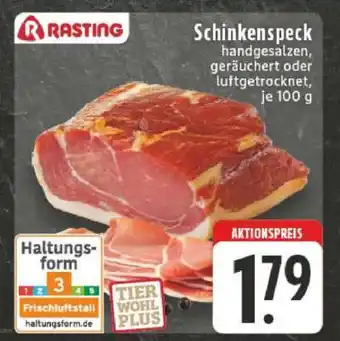 Edeka Schinkenspeck Angebot