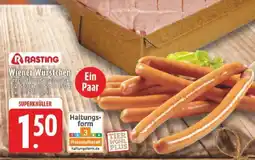 Edeka Rasting Wiener Würstchen Angebot