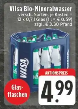 Edeka Vilsa Bio-Mineralwasser Angebot