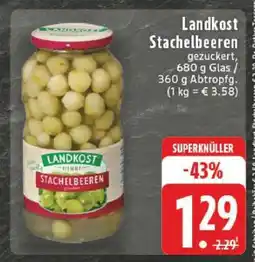 Edeka Landkost Stachelbeeren Angebot