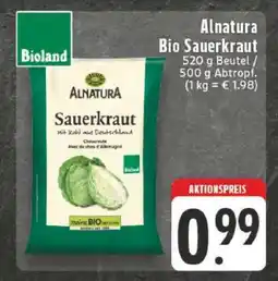 Edeka Alnatura Bio Sauerkraut Angebot