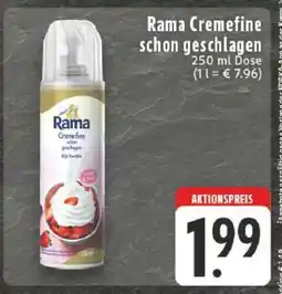 Edeka Rama Cremefine schon geschlagen Angebot