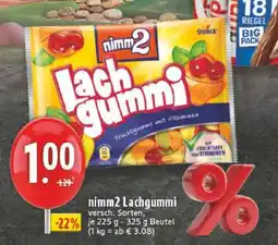Edeka nimm2 Lachgummi Angebot