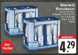 Edeka Römerwall Mineralwasser Angebot
