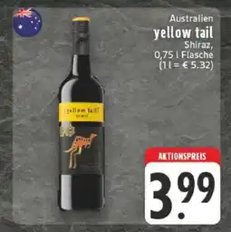 Edeka YELLOW TAIL Shiraz Angebot