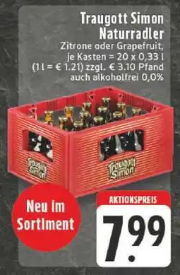 Edeka Traugott Simon NaturRadler Angebot