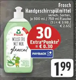 Edeka Frosch Handgeschirrspülmittel Angebot