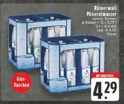 Edeka Römerwall Mineralwasser Angebot