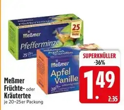Edeka Meßmer Früchte- oder Kräutertee Angebot