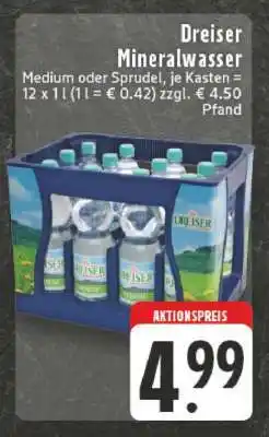 Edeka Dreiser Mineralwasser Angebot