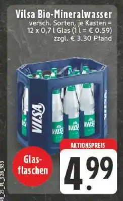 Edeka Vilsa Bio-Mineralwasser Angebot