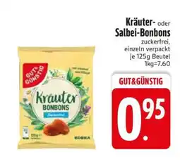 Edeka Kräuter- oder Salbei-Bonbons Angebot
