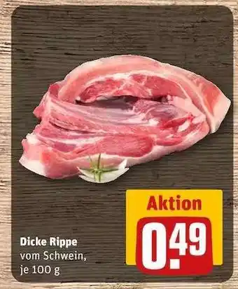 REWE Dicke Rippe Angebot