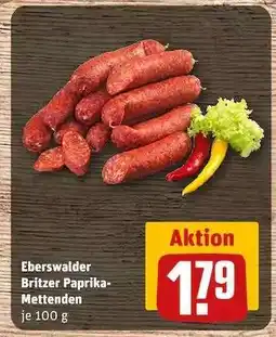 REWE Eberswalder Britzer Paprika-Mettenden Angebot