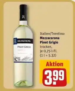 REWE MEZZACORONA Pinot Grigio Angebot