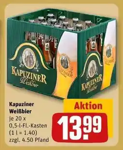 REWE Kapuziner Weißbier Angebot
