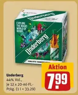 REWE Underberg Angebot