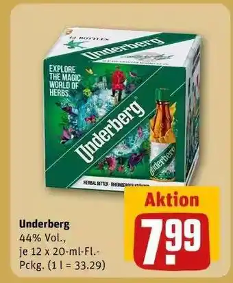 REWE Underberg Angebot