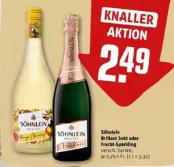 REWE Söhnlein Brillant Sekt oder Frucht-Sparkling Angebot
