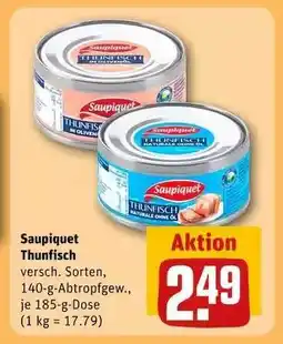 REWE SAUPIQUET Thunfisch­ Angebot