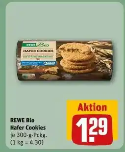 REWE REWE Bio Hafer Cookies Angebot