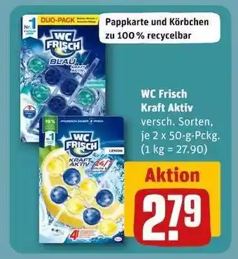 REWE WC FRISCH Kraft aktiv Angebot