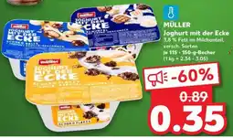 Kaufland MÜLLER Joghurt mit der Ecke Angebot