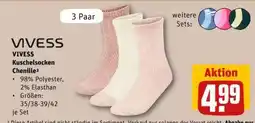 REWE VIVESS Kuschelsocken Chenille³ Angebot