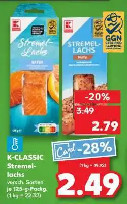 Kaufland K-CLASSIC Stremel- lachs Angebot