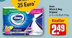 REWE ZEWA Wisch&Weg Original Angebot