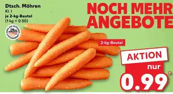 Kaufland Dtsch. Möhren Angebot