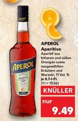Kaufland APEROL Aperitivo Angebot