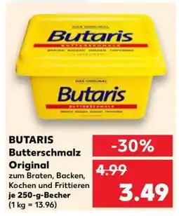 Kaufland BUTARIS Butterschmalz Original Angebot