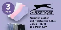 Kaufland SLAZENGER Quarter-Socken Angebot