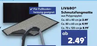 Kaufland LIV&BO Schmutzfangmatte Angebot