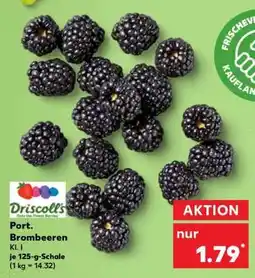 Kaufland Port. Brombeeren Angebot