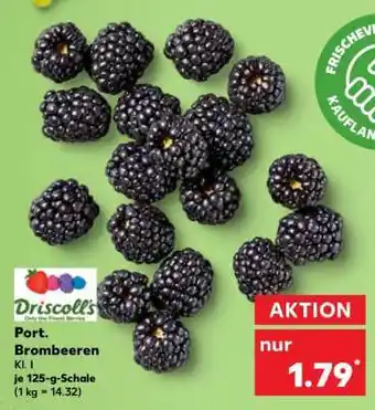 Kaufland Port. Brombeeren Angebot